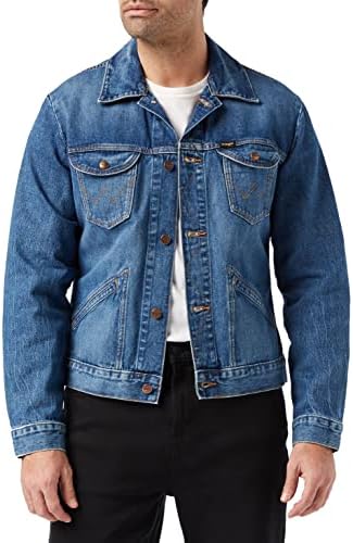 Wrangler Men's 124MJ Regular Fit Button Front Long Sleeve Jacket Wrangler Men's 124MJ Regular Fit Button Front Long Sleeve Jacket